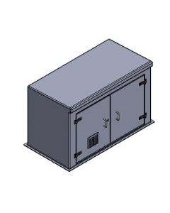 GRP Enclosure 2501 - 2150 x 1150 x 1330mm High