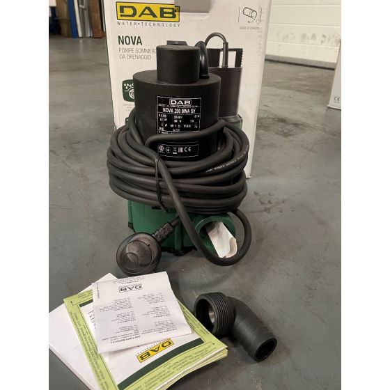 DAB NOVA 200 M-NA Manual Submersible Pump *Clearance*