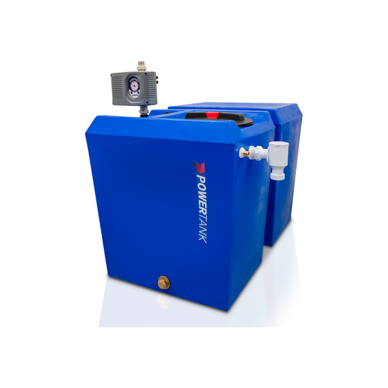 Pedrollo Powertank Rectangular 500 Litre (Variable Speed) Booster Set