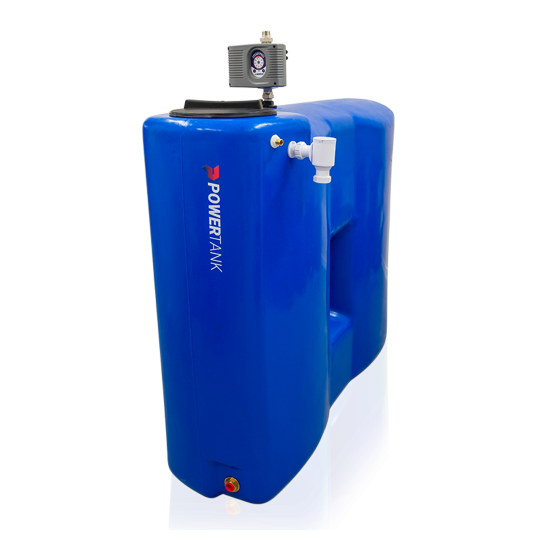Pedrollo Powertank Utility 1000 Litre (Variable Speed) TWIN Domestic Booster Set