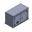 GRP Enclosure 2501 - 2150 x 1150 x 1330mm High