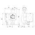 Grundfos UPS2 25-80 (180) Circulating Pump